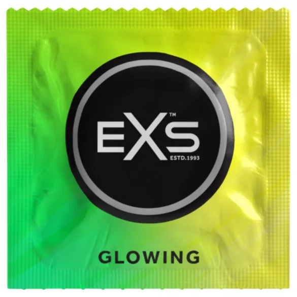EXS Glow - selvlysende kondom (3 stk.)