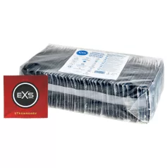 EXS Strawberry - jordbærsmagede kondomer (100 stk)