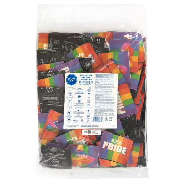 EXS Pride - latex kondomer (144 stk.)