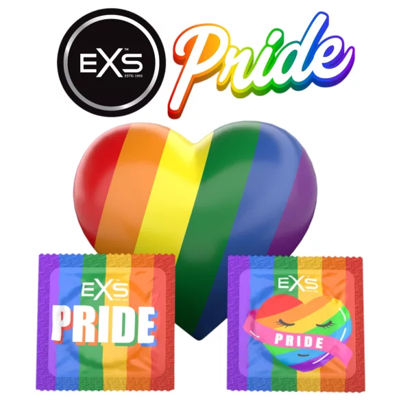 EXS Pride - latex kondomer (144 stk.)