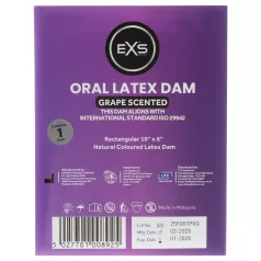 EXS vindrue-smag latex slikkelap (1 stk)