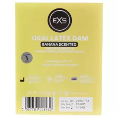EXS bananslikkeserviet - latex beskyttelsesserviet (1 stk)