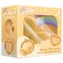Unihorn Bean Blossom - genopladelig unicorn klitorisvibrator (gul)