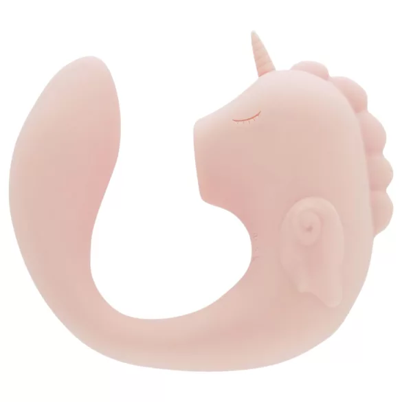 Unihorn C-Horse - G-punkts- og klitorisstimulerende vibrator (koral)