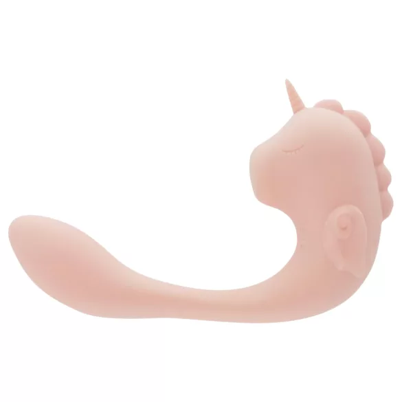 Unihorn C-Horse - G-punkts- og klitorisstimulerende vibrator (koral)