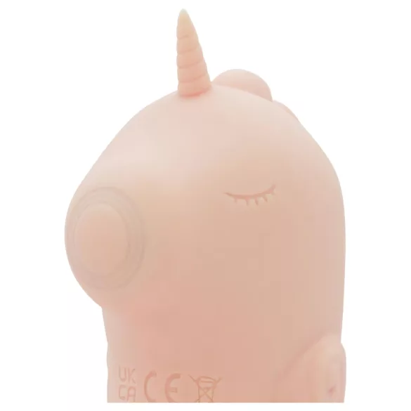 Unihorn C-Horse - G-punkts- og klitorisstimulerende vibrator (koral)