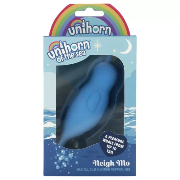 Unihorn Of The Sea - klitorisvibrator med genopladeligt batteri - blå
