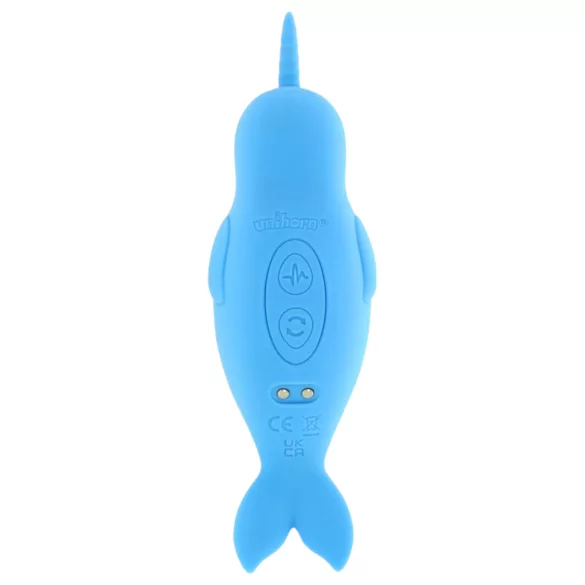 Unihorn Of The Sea - klitorisvibrator med genopladeligt batteri - blå