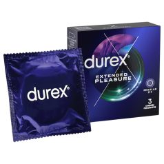   Durex Extended Pleasure - præventionskondom med forsinkende effekt - 56 mm (3 stk)