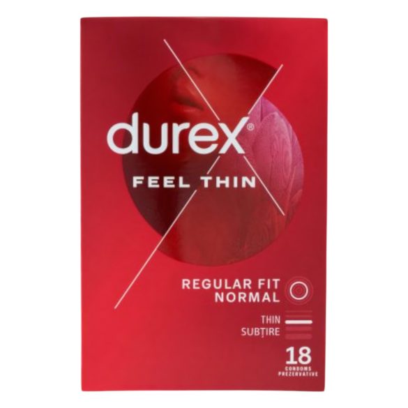 Durex Feel Thin - Tynde kondomer for naturlig fornemmelse (18 stk)