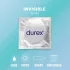 Durex Invisible Slim - tynd kondom - 10 stk