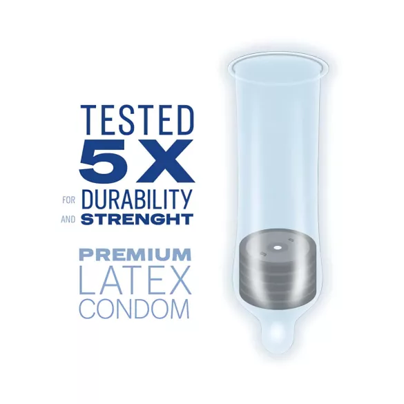 Durex Nude Close Fit - tyndt kondom (10 stk.)