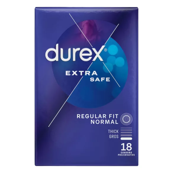 Durex - kondom - ekstra sikker - 18 stk