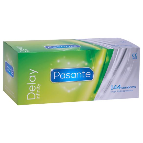 Pasante - kondomer med langvarig nydelse (144 stk)