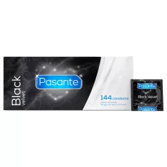 Pasante - latex kondom - sort - 144 stk