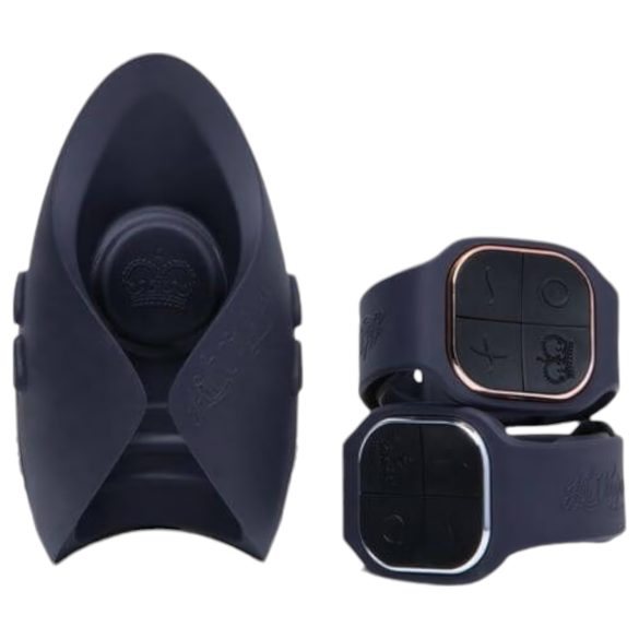 Pulse Duo Lux - Trådløs grå parvibrator & masturbator