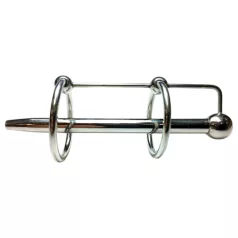 Rouge - dilator med dobbelt ring - rustfrit stål - sølv