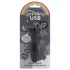 Unihorn Wild Spirit - genopladelig minivibrator (sort)