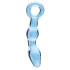 Clarity Utopian Mystique - rillet glas-analdildo (gennemsigtig)