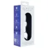 Clarity Utopian Mystique - rillet glas-analdildo (gennemsigtig)