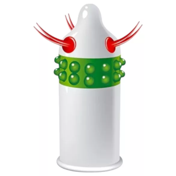 Egzo Uncle Bob - kondom med pigge og tentakler - 1 stk