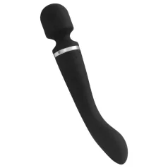 Lonely Lodi - vibrator og massager - genopladelig 2i1 - sort