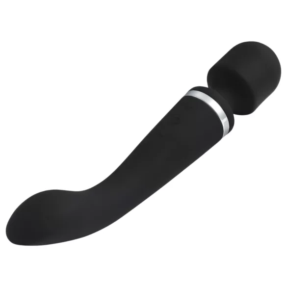 Lonely Lodi - vibrator og massager - genopladelig 2i1 - sort