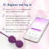 Lonely Winni - bærbart app-styret vibrerende æg (pink)