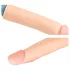 Lonely Max - realistisk vibrator - 17cm - naturfarve