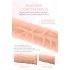 Lonely Max - realistisk dildo (17cm) - naturlig