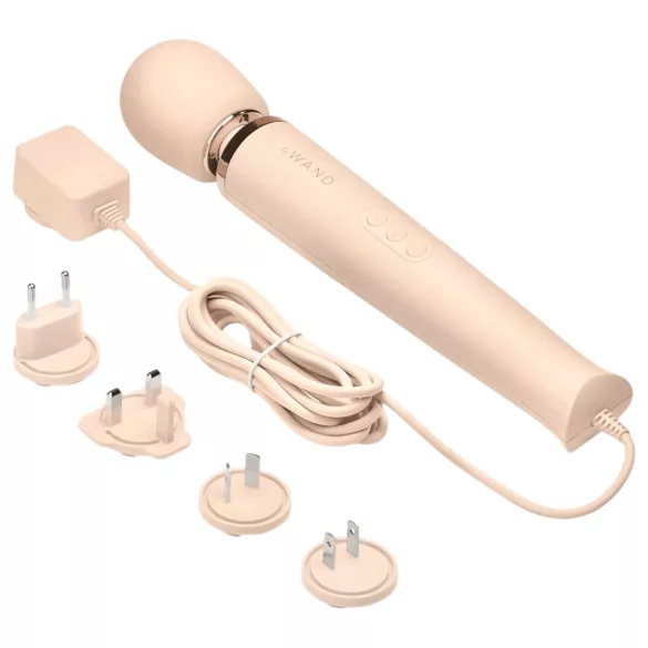 le Wand - wand vibrator - kraftfuld massage - beige
