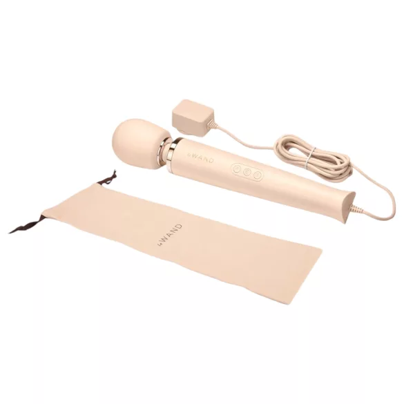 le Wand - wand vibrator - kraftfuld massage - beige
