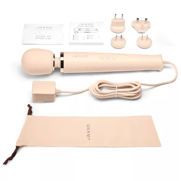 le Wand - wand vibrator - kraftfuld massage - beige
