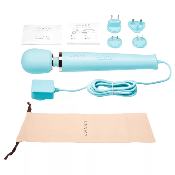 le Wand - wand vibrator - kraftfuld trådet massager - blå