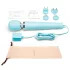 le Wand - wand vibrator - kraftfuld trådet massager - blå