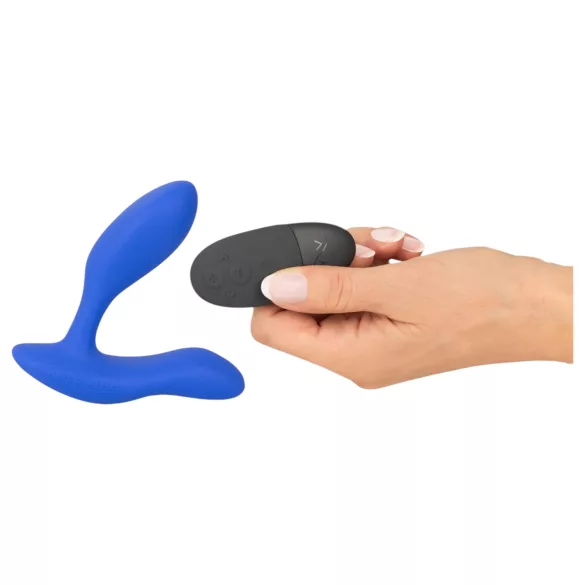 We-Vibe Vector+ - analvibrator med app - genopladelig - blå