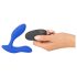 We-Vibe Vector+ - genopladelig smart anal vibrator (blå)