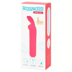   Happyrabbit - bullet vibrator - genopladelig med kaninører - pink