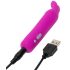 Happyrabbit Bullet - Genopladelig kanin-vibrator (lilla)