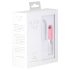 Pillow Talk Lusty - genopladelig stavvibrator med tunge (pink)