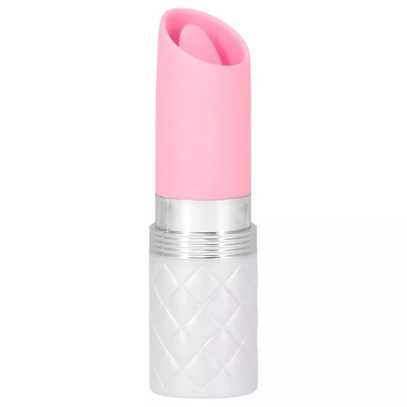 Pillow Talk Lusty - rystevibrator med tungespids - genopladelig - pink