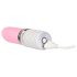 Pillow Talk Lusty - genopladelig stavvibrator med tunge (pink)