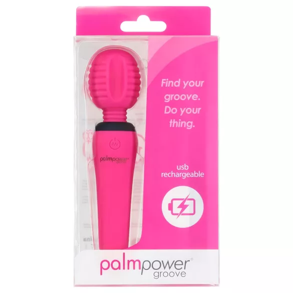 PalmPower groove - massage vibrator - genopladelig - pink