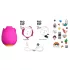 ROMP Rose - lufttryksvibrator - klitoris stimulator - pink