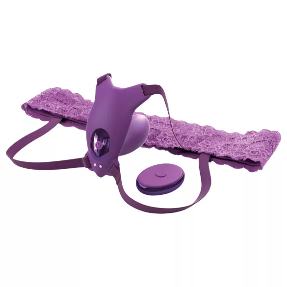Pipedream Fantasy For Her - bærbar, indbygget G-punkt vibrator (lilla)