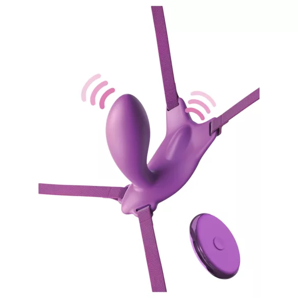 Pipedream Fantasy For Her - bærbar, indbygget G-punkt vibrator (lilla)