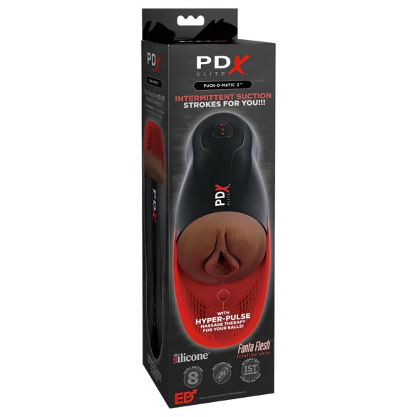 PDX Elite Fuck-O-Matic 2 - genopladelig sugende masturbator til mænd