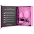 b-vibe hjerte - opladelig anal vibrator m/fjernbetjening (pink)