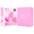 b-vibe hjerte - opladelig anal vibrator m/fjernbetjening (pink)