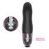 mystim Hop Hop Bob E-Stim - genopladelig elektro-dildo (sort)